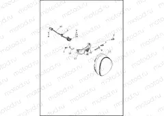 HEADLAMP - FXBR, FXBRS