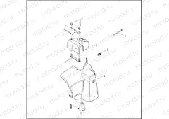 HEADLAMP NACELLE - FLHP/FLHPI
