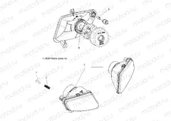 HEADLIGHT ASM. - A07TH50EA (49ATVHEADLTASMX2QUAD) | HEADLIGHT ASM. - A07TH50EA (49ATVHEADLTASMX2QUAD)
