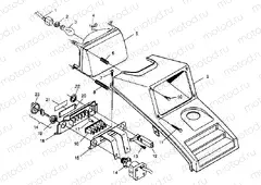 HEADLIGHT ASSEMBLY 2X4 300 W957530 (4930053005A014) | HEADLIGHT ASSEMBLY 2X4 300 W957530 (4930053005A014)