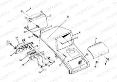 HEADLIGHT ASSEMBLY 350 2X4 - Update (4919821982008A) | HEADLIGHT ASSEMBLY 350 2X4 - Update (4919821982008A)