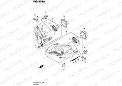 HEADLIGHT (LT-A400FL5 P17)