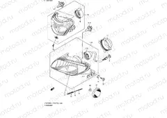 HEADLIGHT (LT-A750XL1 P28)