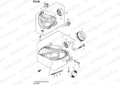 HEADLIGHT (LT-A750XPL3 P28)