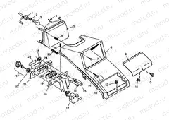 HEADLIGHT Magnum 2X4 W967544 (4936033603A013) | HEADLIGHT Magnum 2X4 W967544 (4936033603A013)