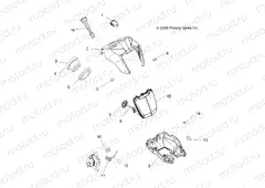 HEADLIGHT POD and SPEEDOMETER - A07MH50FC (49ATVHEADLIGHT075EFIIN) | HEADLIGHT POD and SPEEDOMETER - A07MH50FC (49ATVHEADLIGHT075EFIIN)