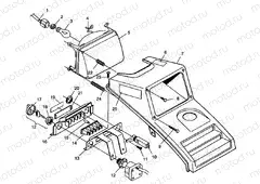 HEADLIGHT Trail Boss W98AA25C (4945314531A013) | HEADLIGHT Trail Boss W98AA25C (4945314531A013)