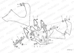 HEALDIGHT FAIRING SUPPORT [MOD:MSV4]