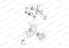 HINTERRAD BREMSSATTEL