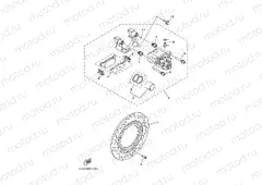 HINTERRAD BREMSSATTEL