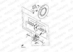 HINTERRAD BREMSSATTEL