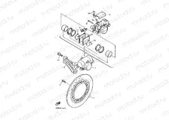 HINTERRAD BREMSSATTEL