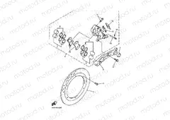 HINTERRAD BREMSSATTEL