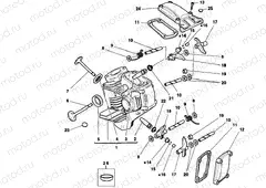 HORIZONTAL CYLINDER HEAD » VALVE DRIVE