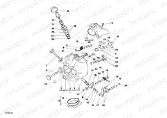 HORIZONTAL CYLINDER HEAD » VALVE DRIVE