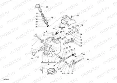 HORIZONTAL CYLINDER HEAD » VALVE DRIVE