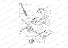 HORIZONTAL CYLINDER HEAD » VALVE DRIVE