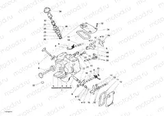 HORIZONTAL CYLINDER HEAD » VALVE DRIVE
