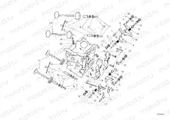 HORIZONTAL CYLINDER HEAD » VALVE DRIVE