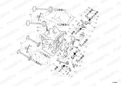 HORIZONTAL CYLINDER HEAD » VALVE DRIVE