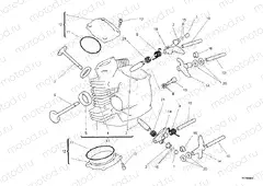 HORIZONTAL CYLINDER HEAD » VALVE DRIVE