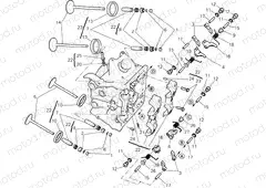 HORIZONTAL CYLINDER HEAD » VALVE DRIVE
