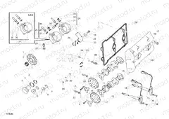 HORIZONTAL HEAD CAMSHAFT » VALVE DRIVE