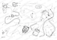 HOT AIR PIPE CANISTER [MOD:SCR800CR;XST:EUR,ROK,TWN]
