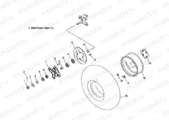 HUB | HUB, FRONT and WHEEL, FRONT - A06GP50AA (4995119511B05)