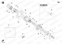 HUB, REAR WHEEL » REAR WHEEL