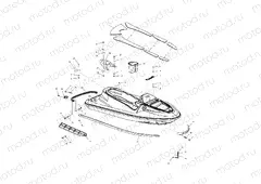 HULL and BODY - W025101C/W025101D/W025101I (4971387138A05) | HULL and BODY - W025101C/W025101D/W025101I (4971387138A05)