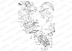 Hull Middle Fittings