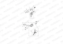 Ign Switch & Steer Lock 439976