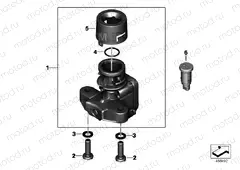 IGNITION STEERING LOCK WITH EWS4 BY CODE