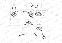 Ignition Switch, Lock Set 356389