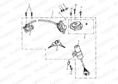 Ignition Switch & Lock Set