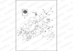 INDUCTION MODULE - FUEL INJECTED MODELS