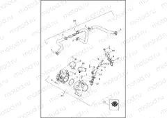 INDUCTION MODULE, FUEL - XG500 XG750
