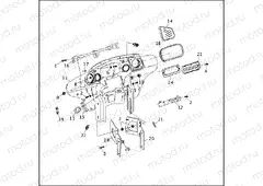 INNER FAIRING - FLHTP