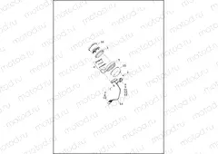 INSTRUMENT MODULE - XL1200CX, XL1200X, XL1200XS