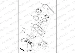 INSTRUMENTS - FLSTF, FLSTFB, FLSTN & FXST (2 OF 2)