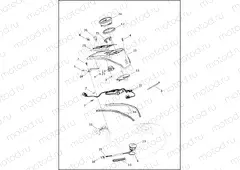 INSTRUMENTS, FUEL TANK - FLHR & FLHRC
