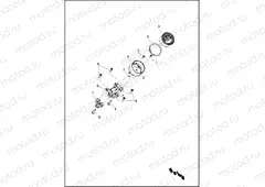 INSTRUMENTS, HANDLEBAR RISERS RH975