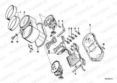 Instruments/mounting parts