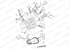 INTAKE and EXHAUST Magnum 4X4 W97AC42A | INTAKE and EXHAUST Magnum 4X4 W97AC42A, Swedish Magnum 4X4 S97AC42E and Nor (4940834083D001)