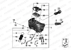INTAKE SILENCER / FILTER CARTRIDGE INTAKE SILENCER / FILTER CARTRIDGE