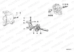 Internal shifting parts/shifting cam