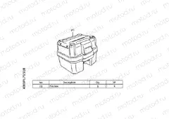 L71-22-58 KIT, TOP BOX 38L