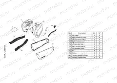L75-22-10 KIT,PANNIER CASE SET NHB53P