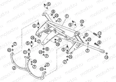 LAMPS, SPEEDOMETER, REV COUNTER, DASHBOARD